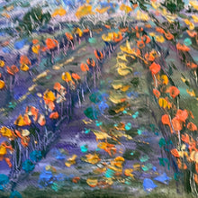 Load image into Gallery viewer, Autumn in wine country-napa-sonoma  - oil -11 x 14 x3/4