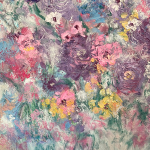 Summer Bouquet -Original Painting 40 x 30 x 1