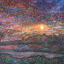 Load image into Gallery viewer, Original painting - Sunset off our deck -lk don Pedro   - 36 x 24 x 1