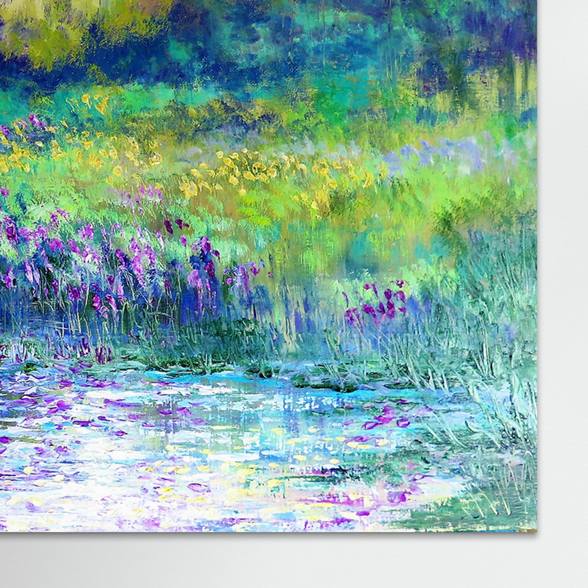 Lavender Fields and Stream