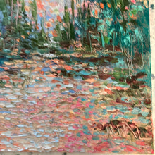 Load image into Gallery viewer, Yosemite pines river -8 x 10 on canvas panel