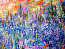 Load image into Gallery viewer, Yosemite Creek Falls  - 48 x 36 x 1 - mixed medium