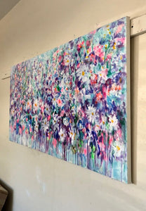 Wild Flowers and Daisies 48 x 24 x 1